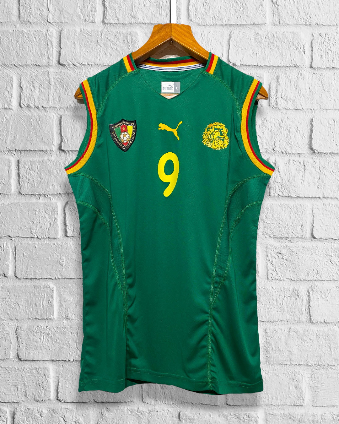 Jersey Retro Camerun 2002 Local Samuel Etoó