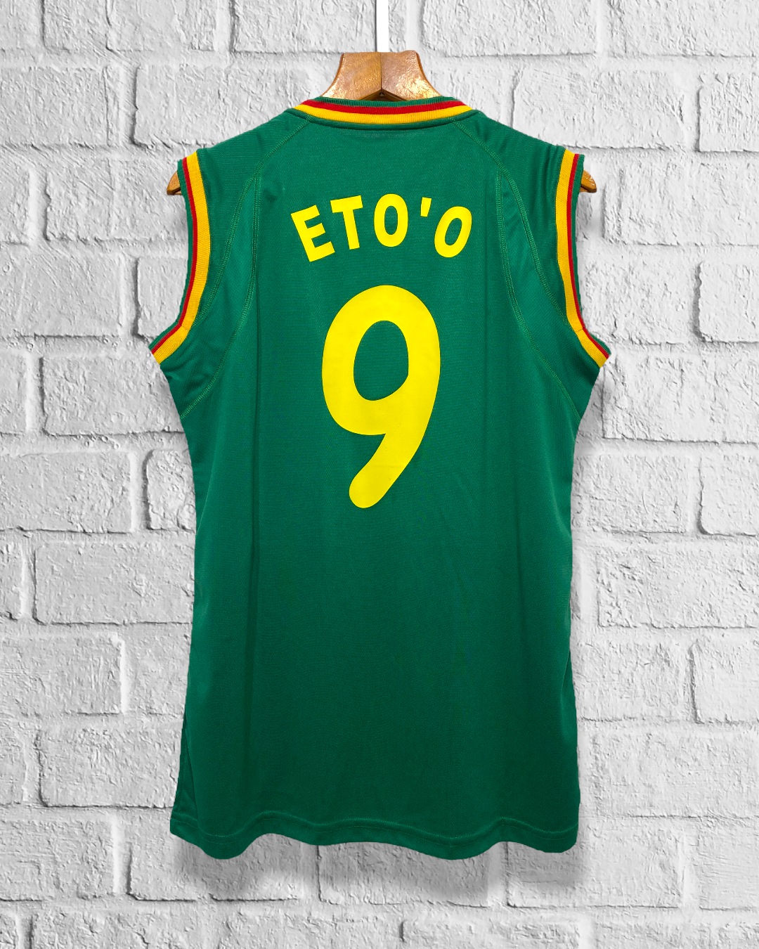 Jersey Retro Camerun 2002 Local Samuel Etoó