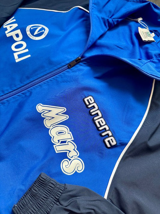 Chamarra Rompevietos Retro Napoli 1988 Maradona