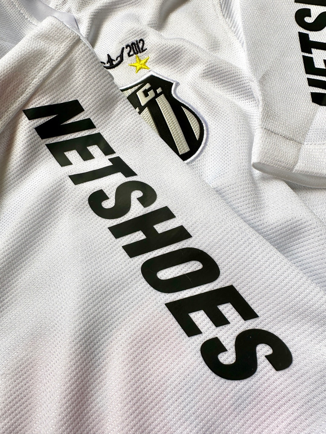 Jersey Retro Santos 2011 2012 Local Neymar Jr sponsor