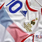 Jersey Retro Francia 2006 Local Zinedine Zidane detalle