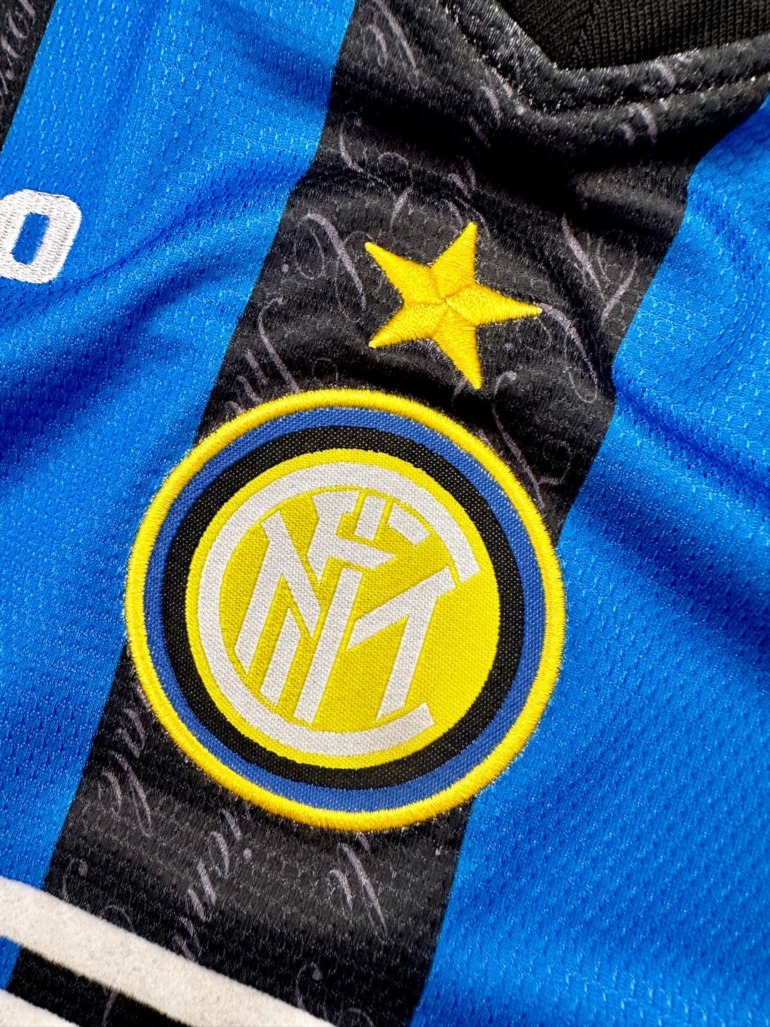 Jersey Retro Inter Milan 1997 1998 Local Ronaldo escudo