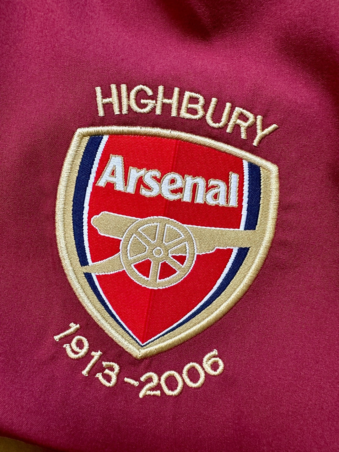 Jersey Retro Arsenal Highbury 2005 2006 Visita Henry ESCUDO
