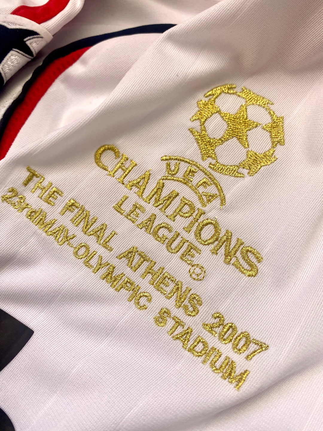 Jersey Retro Milan 2006 2007 Final Champions League  Kaka´ match detail