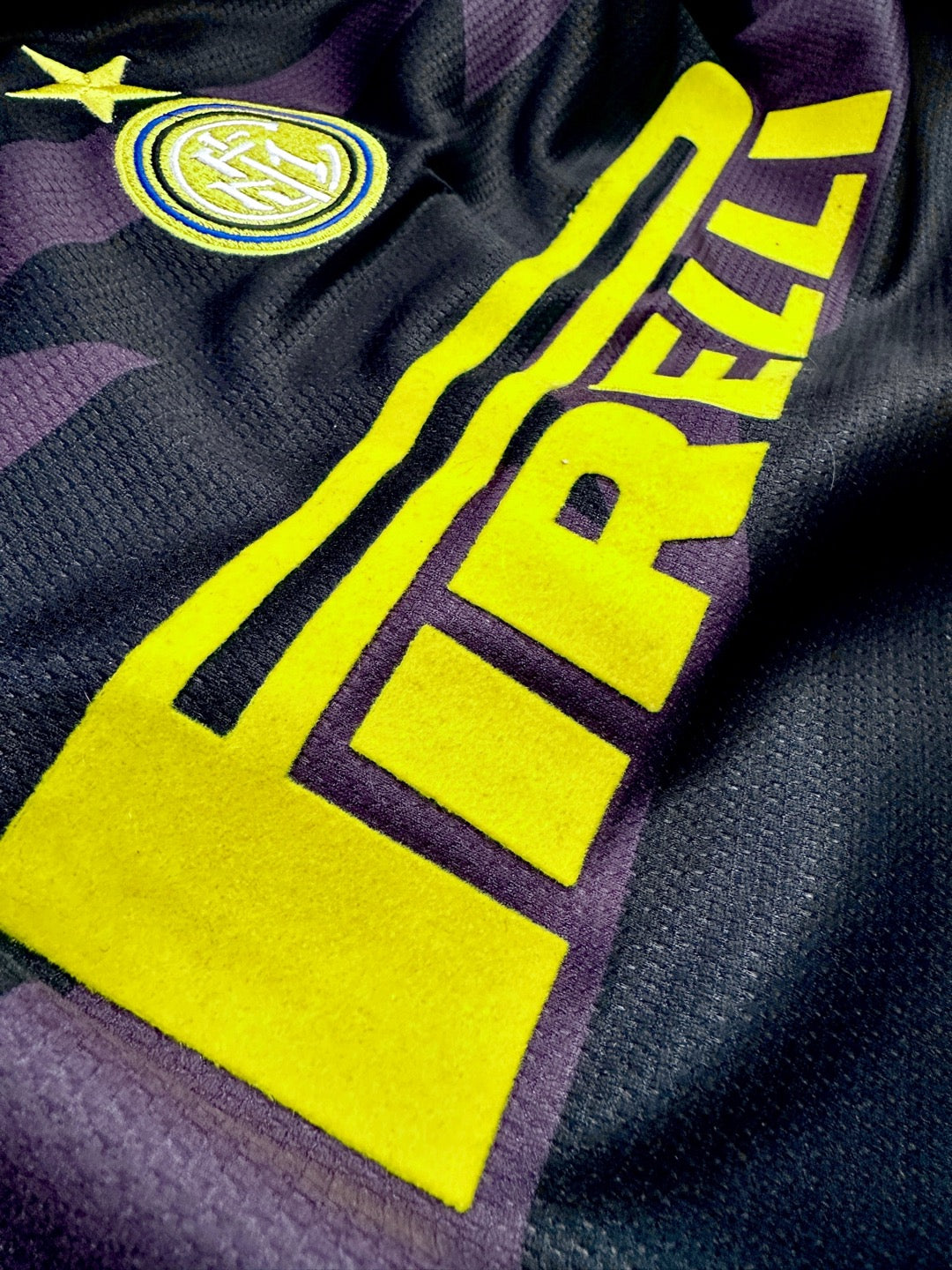 Jersey Retro Inter Milan 1997 1998 Visitante Ronaldo sponsor