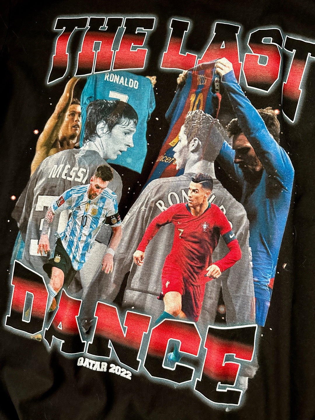 Playera Messi Cristiano "The Last Dance"