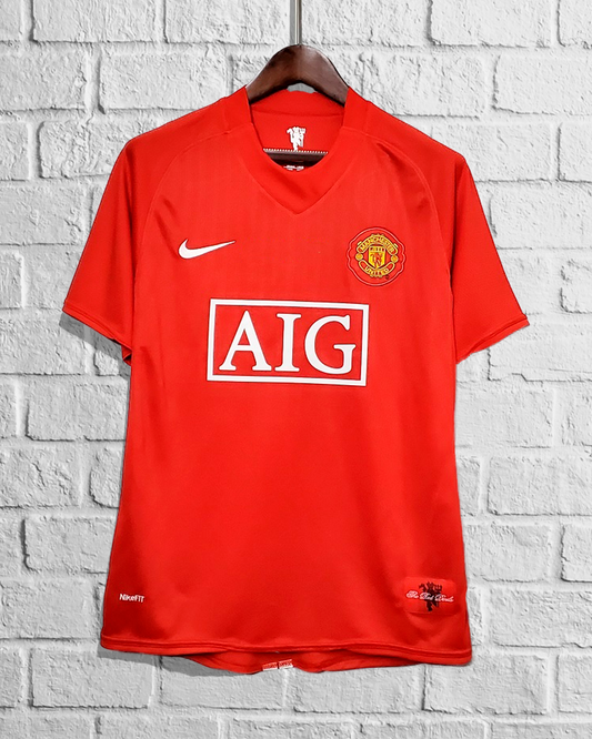 Jersey Retro Manchester United 2008 Local Ronaldo Final Champions League