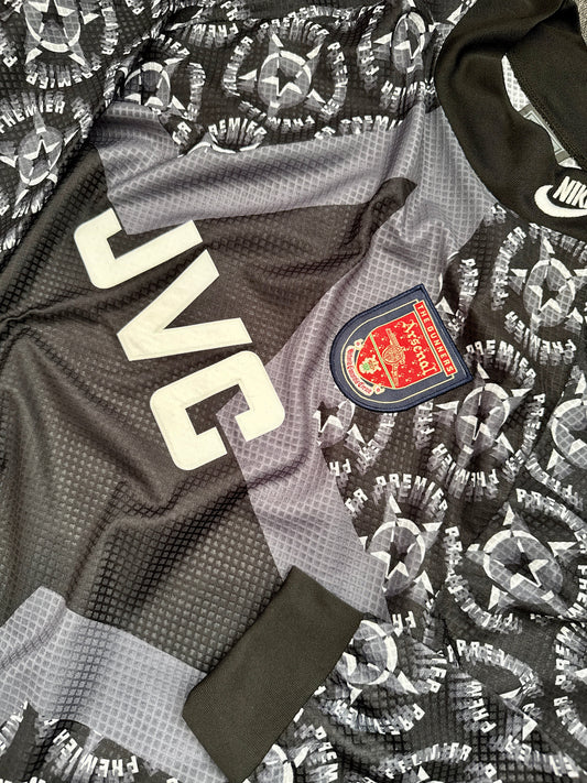 Jersey Retro Arsenal Portero 1994 1995 Manga Larga