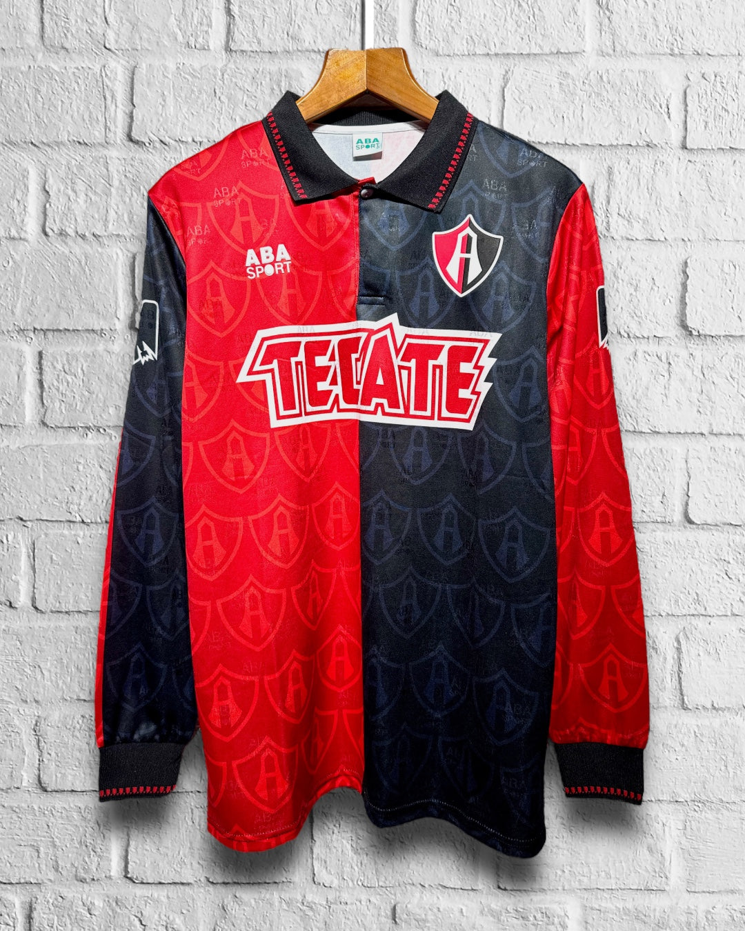 Jersey Retro Atlas de Guadalajara 1994 1995 Local Manga Larga