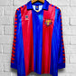 Jersey Retro Barcelona 1992 1993 Local Manga Larga