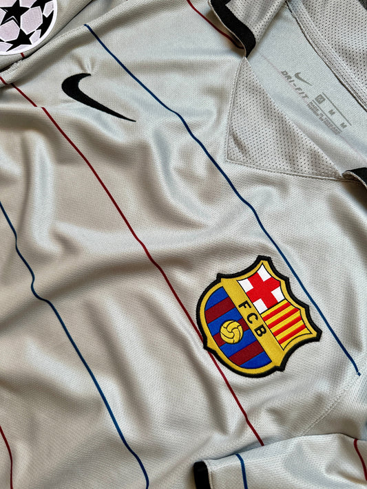Jersey Retro Barcelona 2003 2004 Alternativo Champions League Ronaldinho