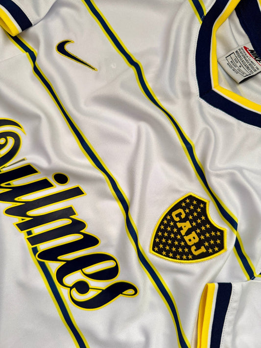 Jersey Retro Boca Juniors 1998 1999 Copa Mercosur Palermo