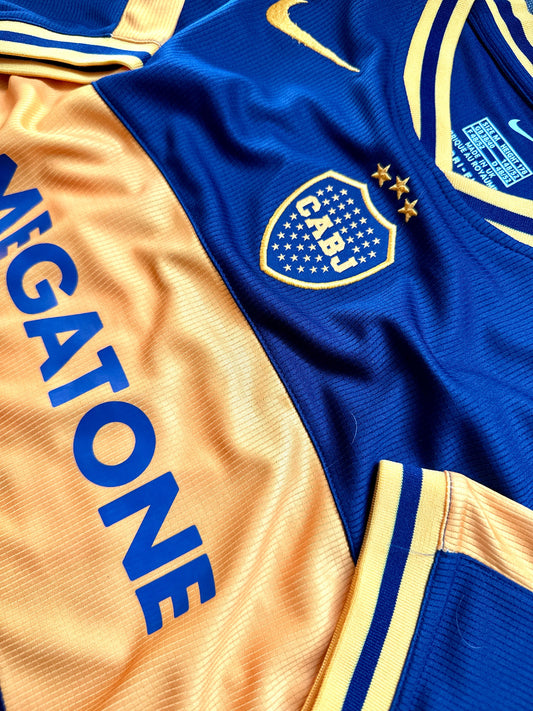 Jersey Retro Boca Juniors 2006 2007 Local Roman Riquelme