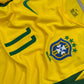 Jersey Retro Brasil 2002 Local Ronaldinho Campeón