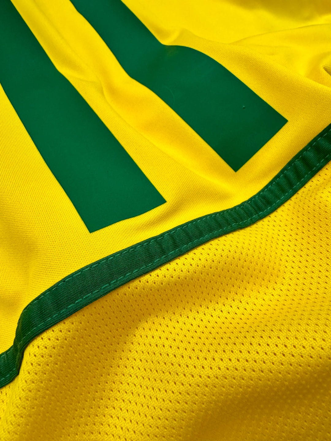 Jersey Retro Brasil 2002 Local Ronaldinho Campeón