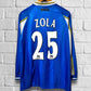 Jersey Retro Chelsea 1997 1998 1999 Local Manga Larga Gianfranco Zola
