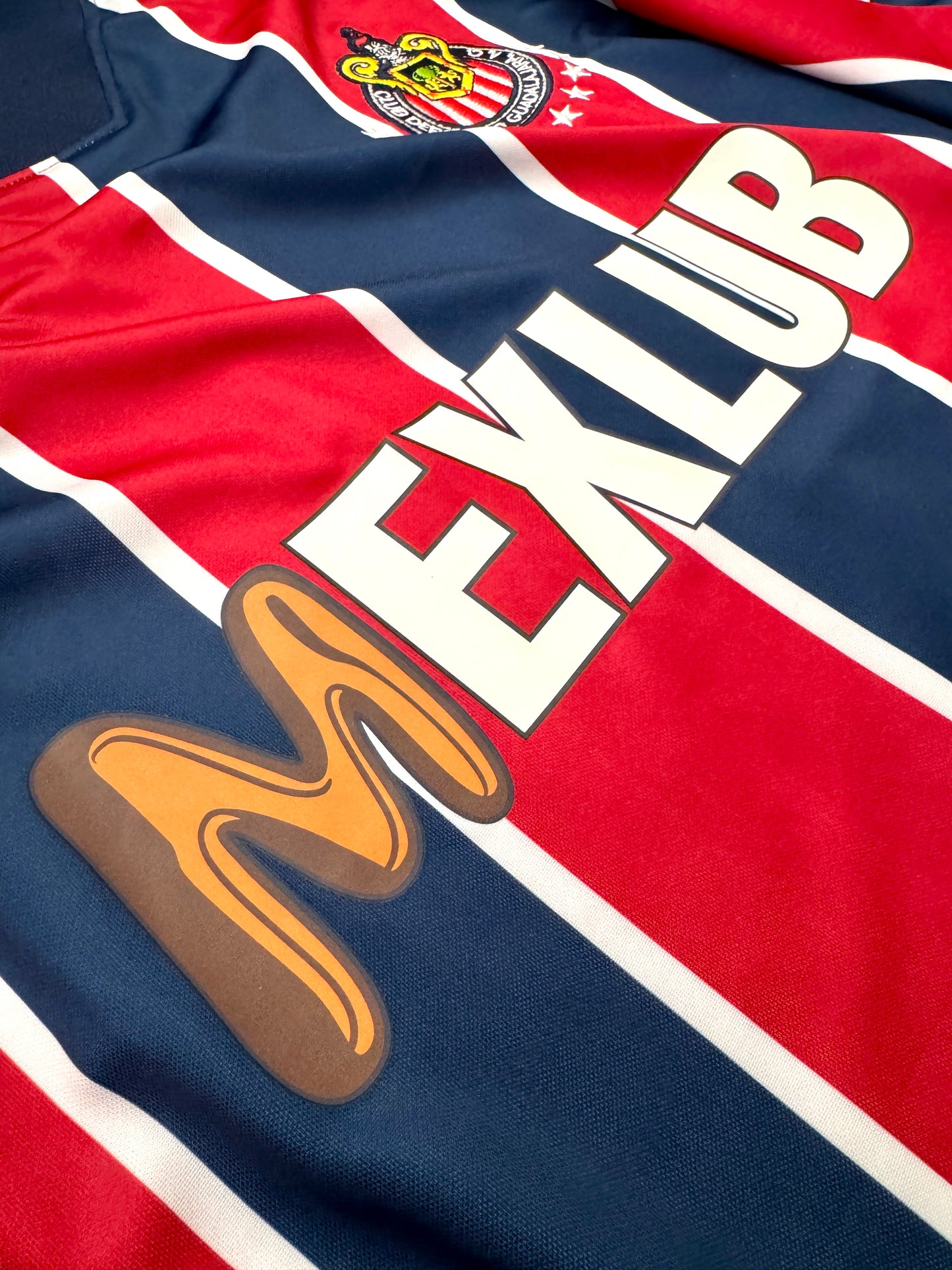 Jersey Retro Chivas Guadalajara 1997 Visitante Manga Larga