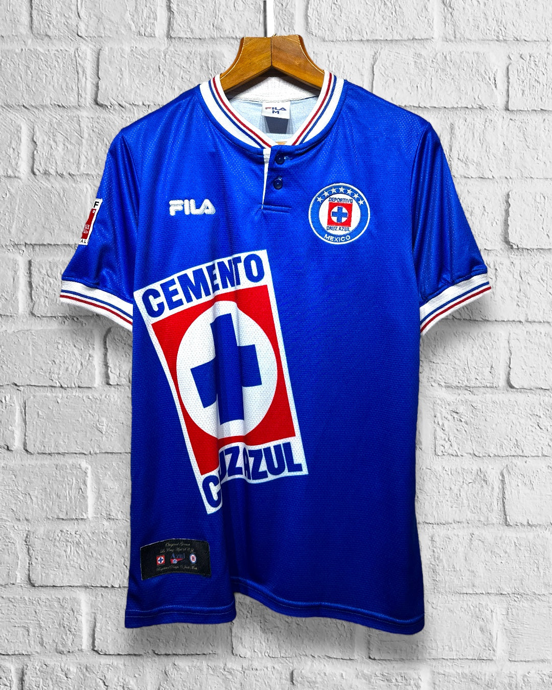 Jersey Retro Cruz Azul Invierno 1997 Local