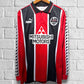 Jersey Retro Eintracht Frankfurt 1996 1997 Local Manga Larga