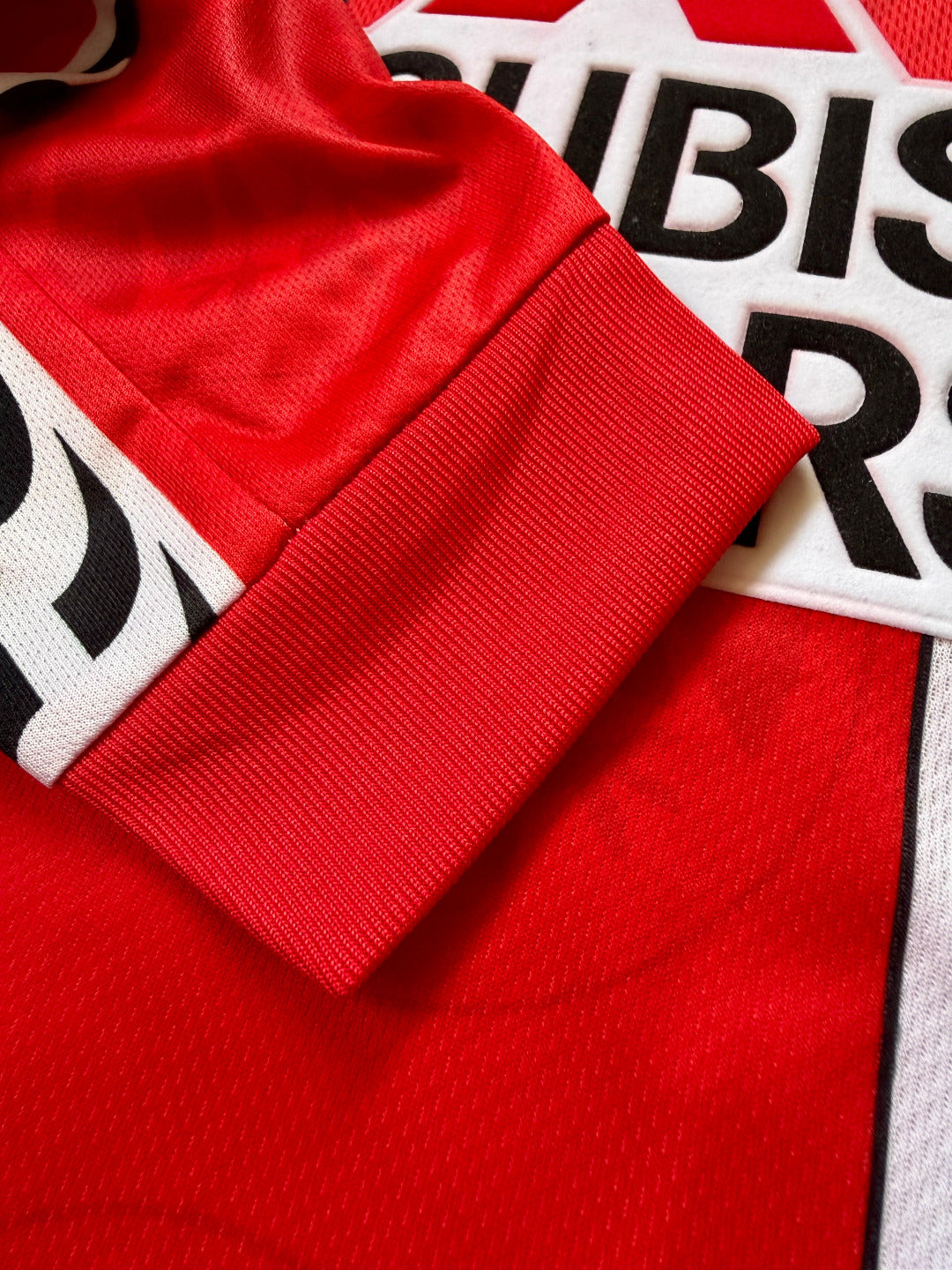 Jersey Retro Eintracht Frankfurt 1996 1997 Local Manga Larga