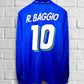 Jersey Retro Italia 1994 Local Baggio Manga larga