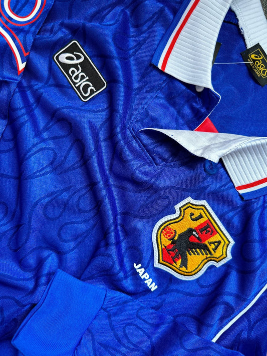 Jersey Retro Japon 1998 Local Manga Larga