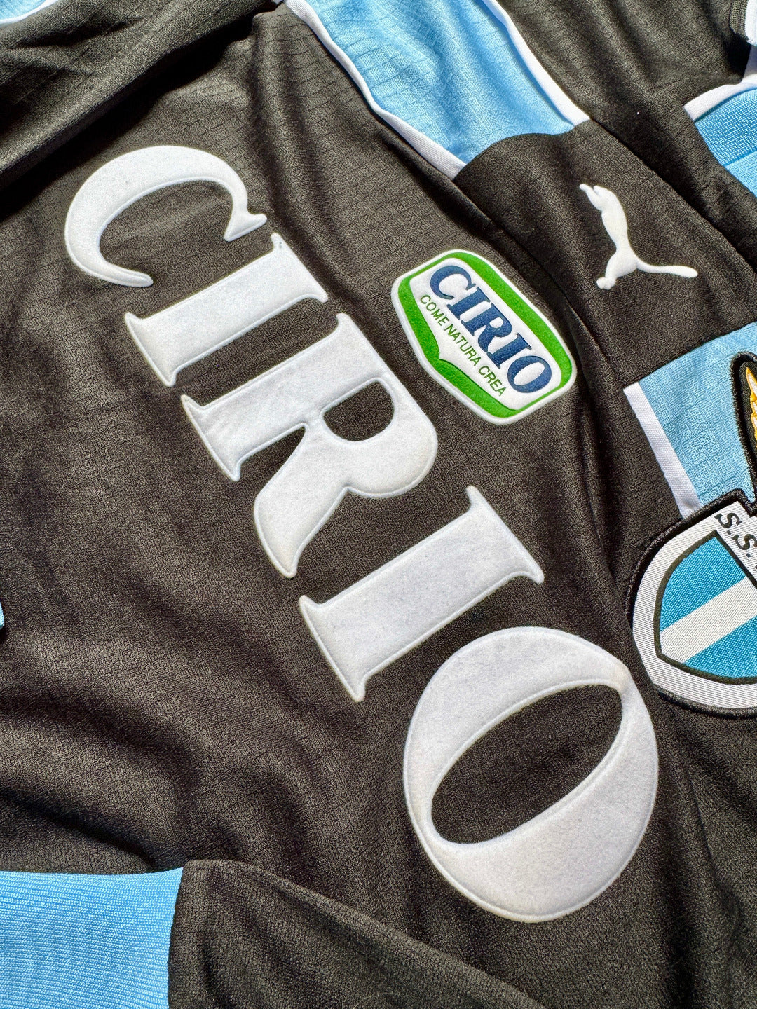Jersey Retro Lazio 1998 2000 Visitante Manga Larga Salas