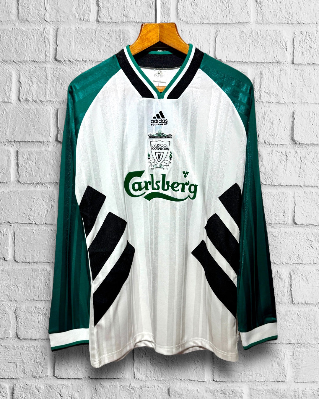 Jersey Retro Liverpool 1993 1995 Visita Fowler Manga Larga