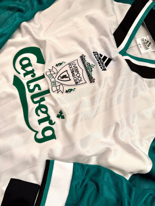 Jersey Retro Liverpool 1993 1995 Visita Fowler Manga Larga