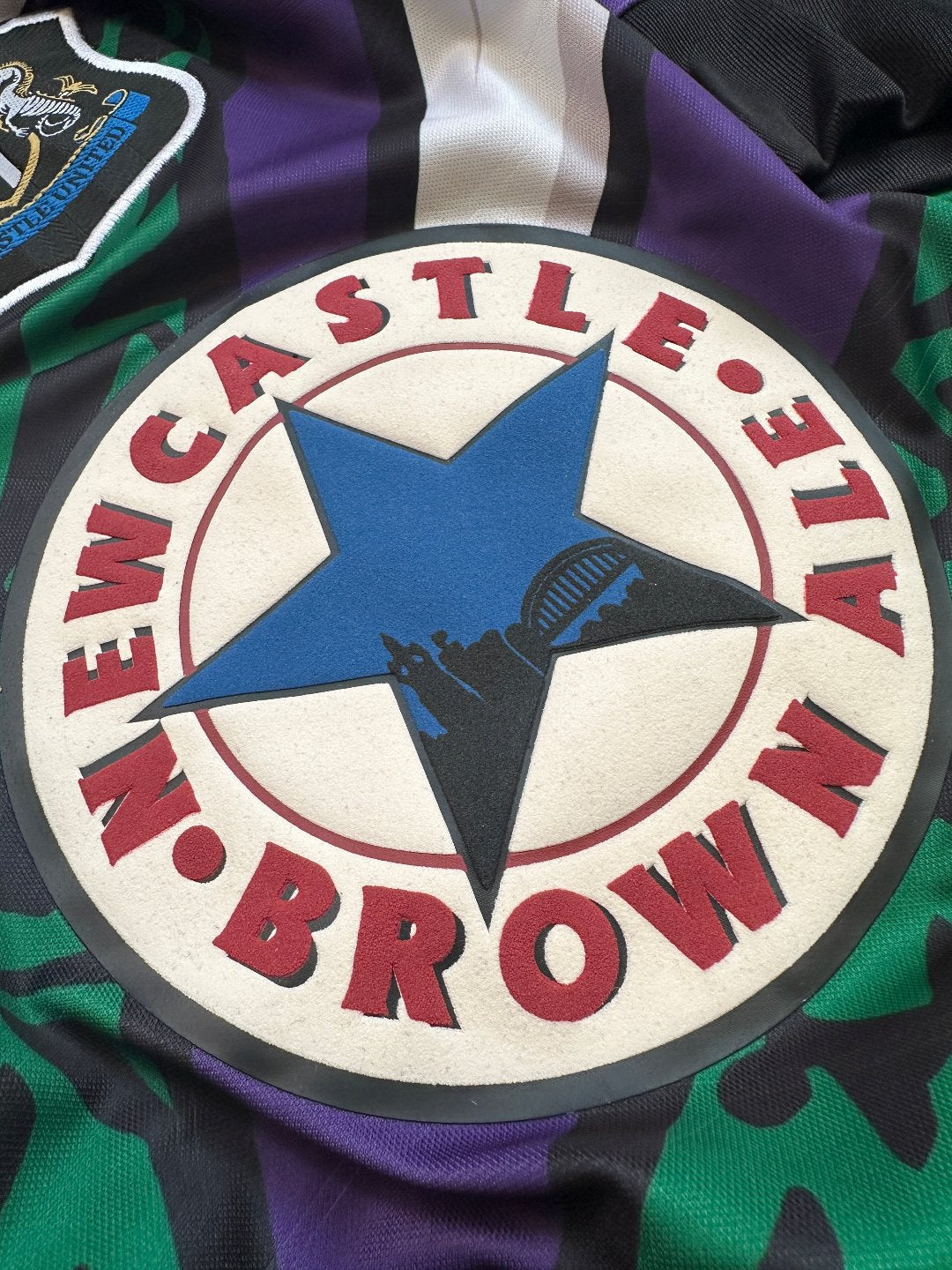 Jersey Retro Newcastle United 1995 1996 Portero Manga Larga