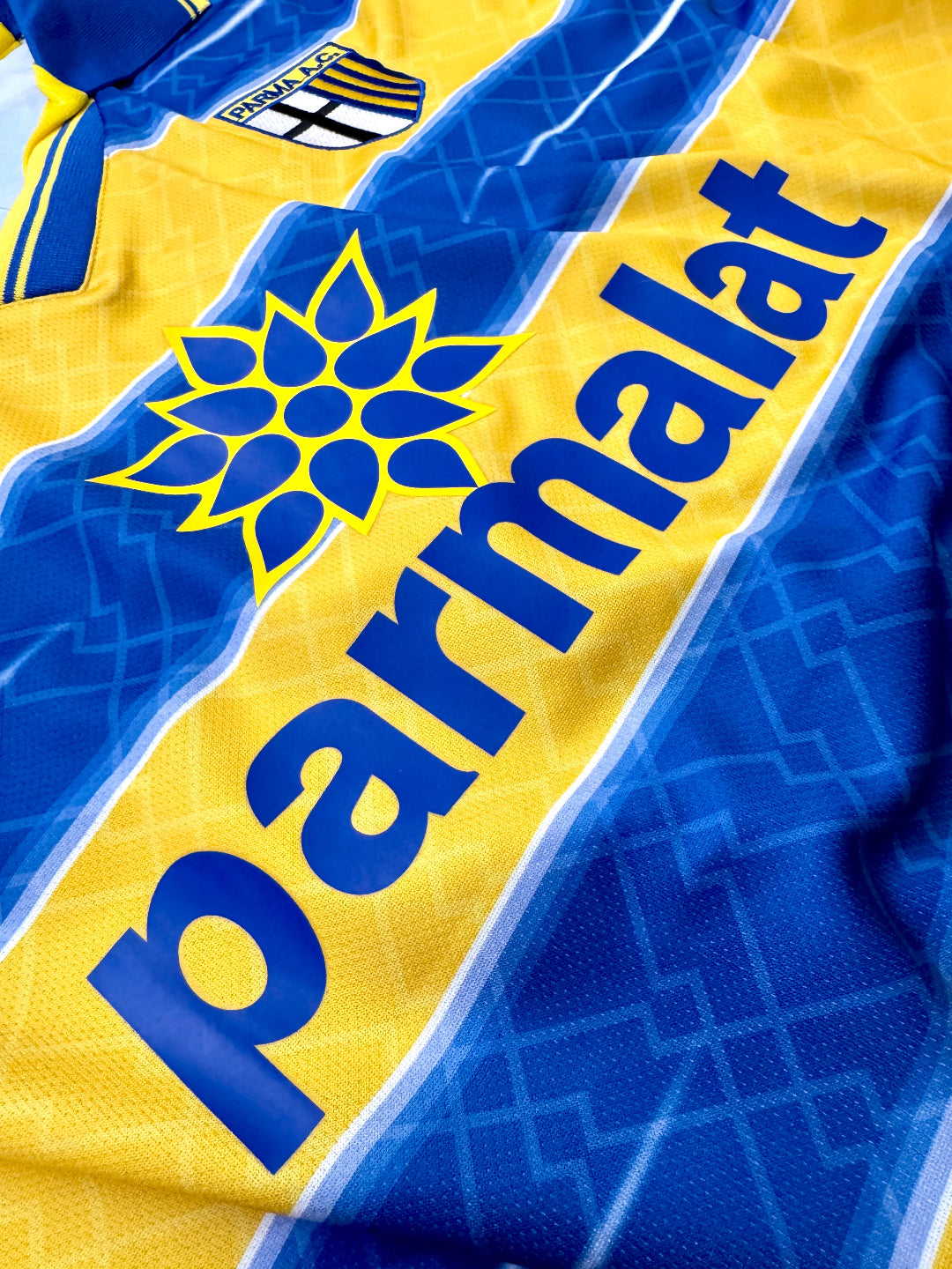 Jersey Retro Parma 1998 1999 Local Manga Larga