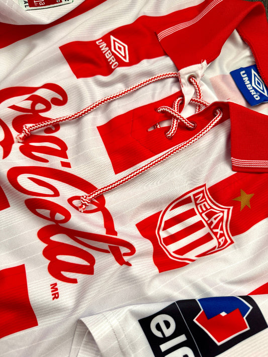 Jersey Retro Rayos del Necaxa 1995 1996 Local