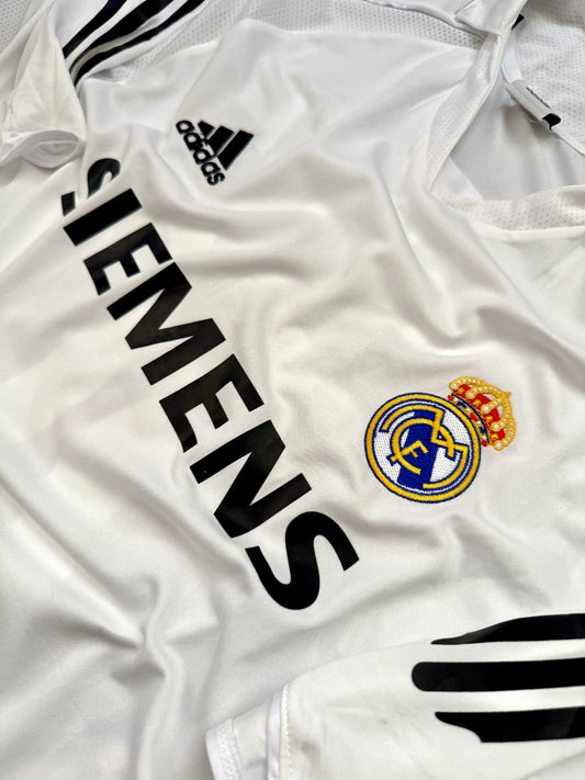 Jersey Retro Real Madrid 2005 2006 Local Munez Película Gol 2