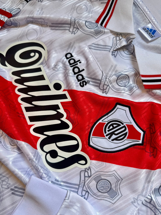 Jersey Retro River Plate 1996 1997 Local Manga Larga