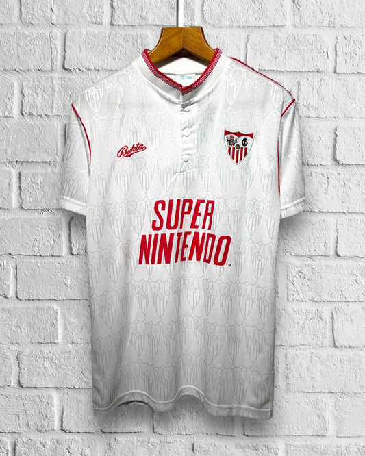 Jersey Retro Sevilla 1991 1992 Local Maradona