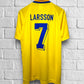 Jersey Retro Suecia Copa Mundial USA 1994 Local Larsson