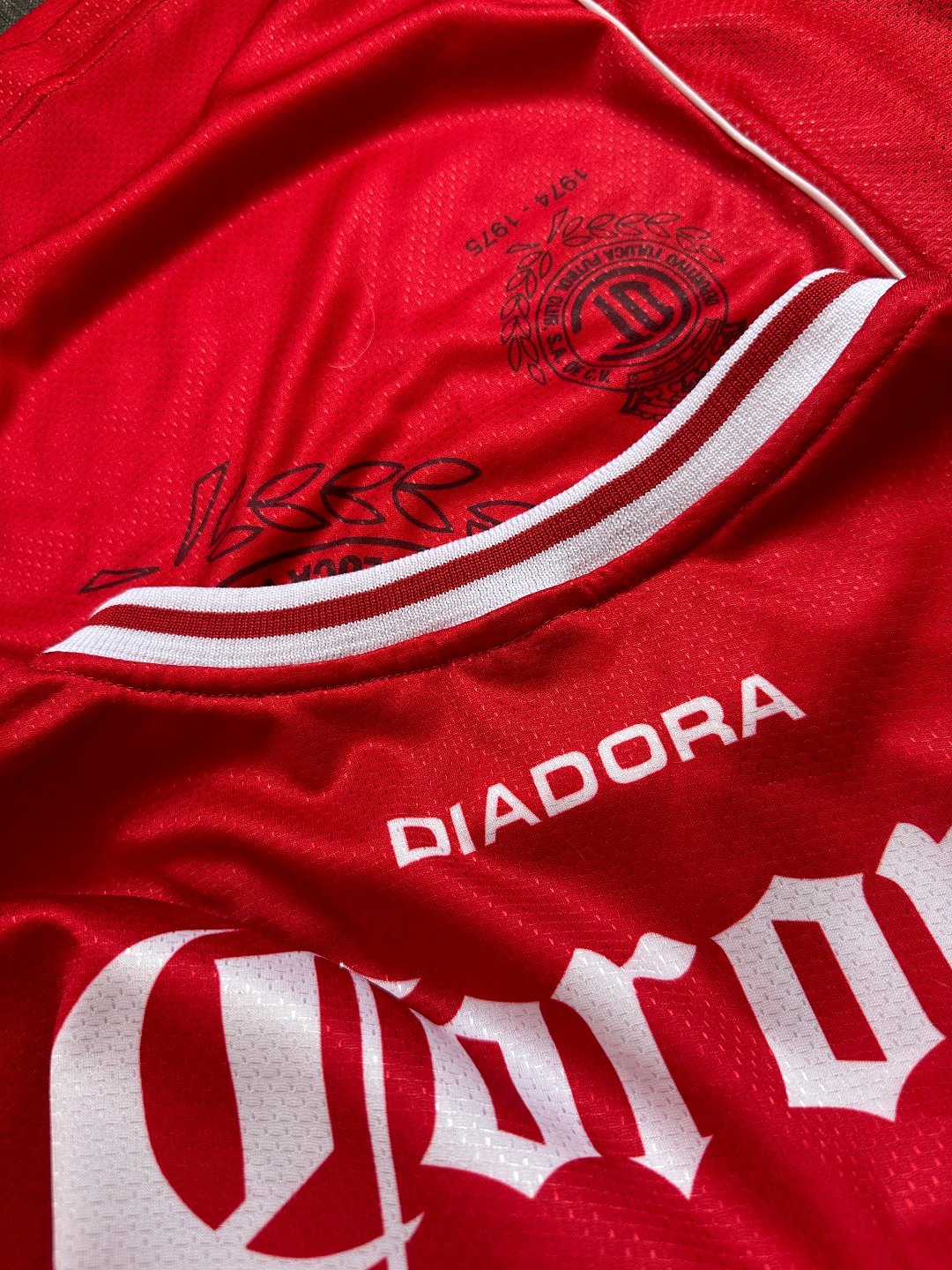 Jersey Retro Toluca 1999 2000 Local Jose Saturnino Cardozo