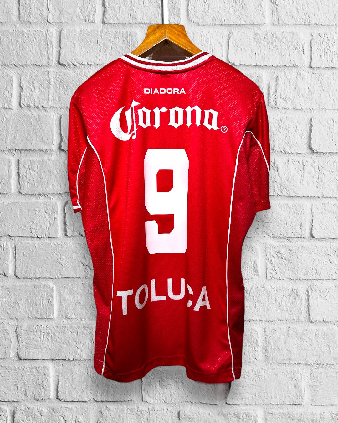 Jersey Retro Toluca 1998 1999 Local Jose Saturnino Cardozo