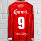 Jersey Retro Toluca 1999 2000 Local Manga Larga Jose Saturnino Cardozo