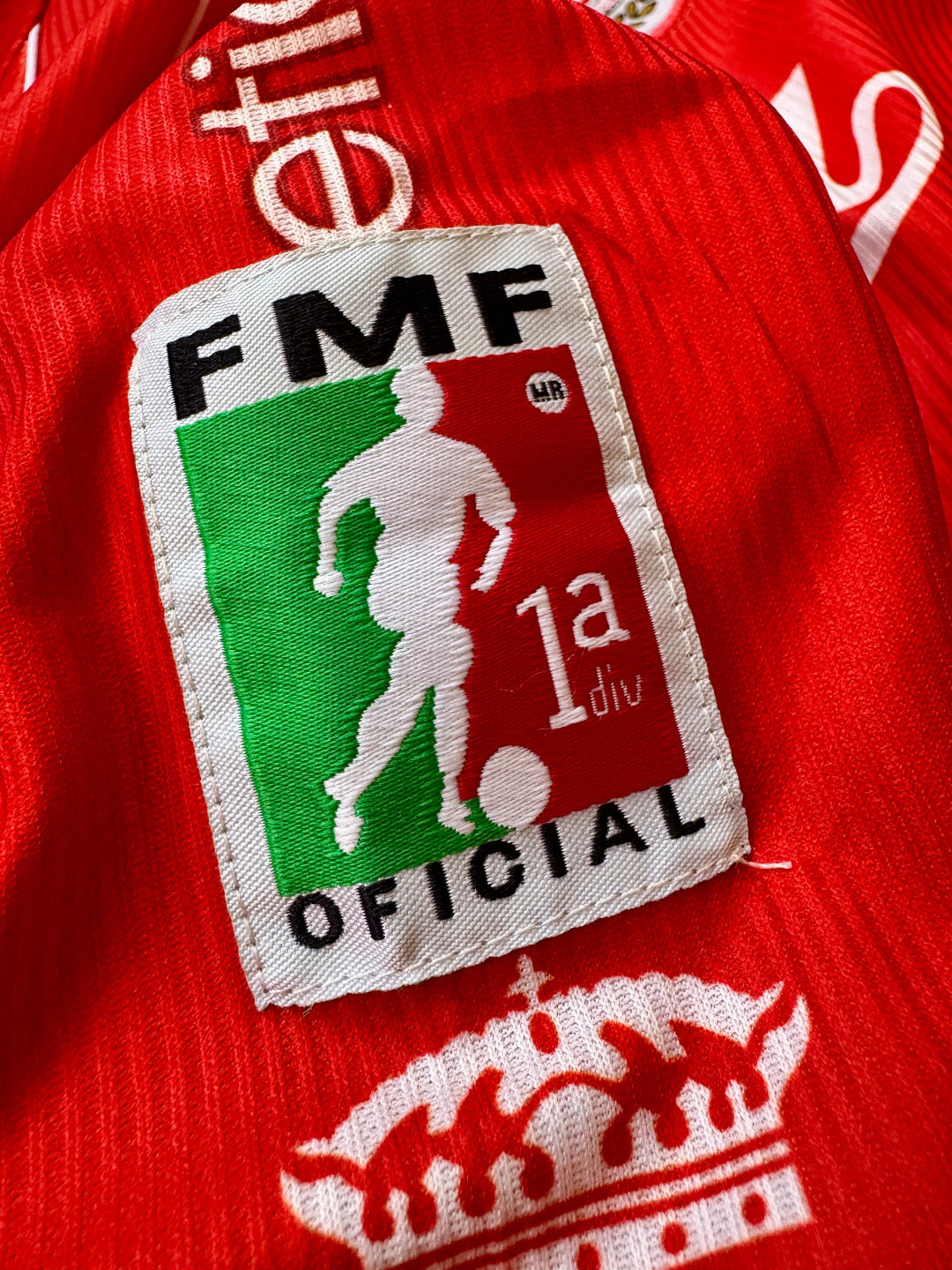 Jersey Retro Toluca 1999 2000 Local Manga Larga Jose Saturnino Cardozo