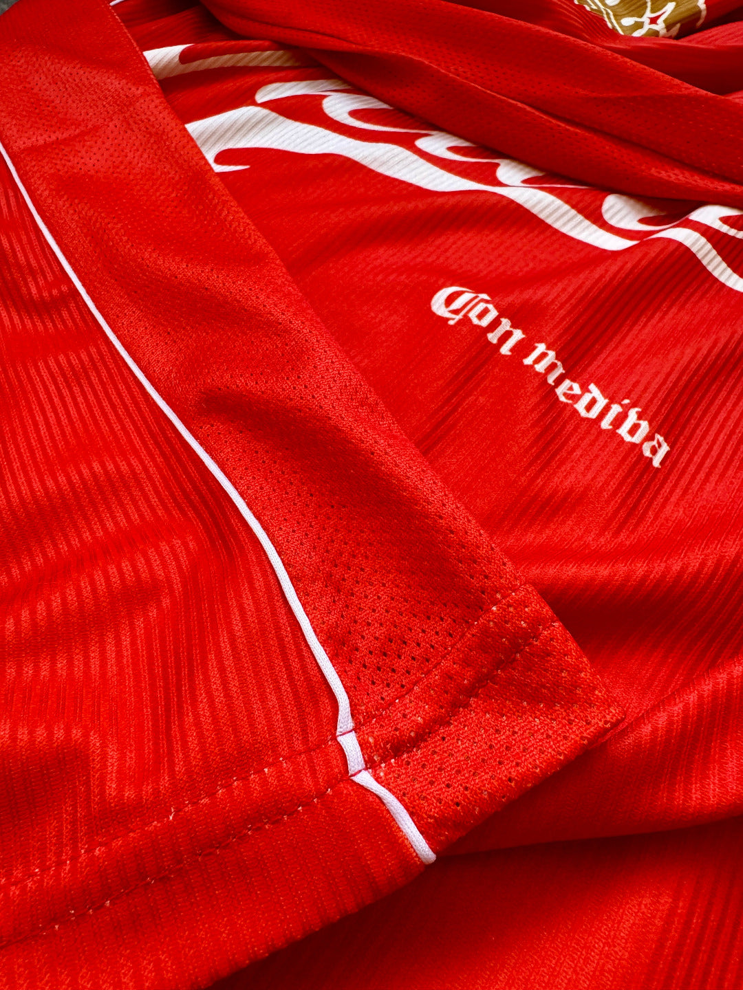 Jersey Retro Toluca 1999 2000 Local Manga Larga Jose Saturnino Cardozo