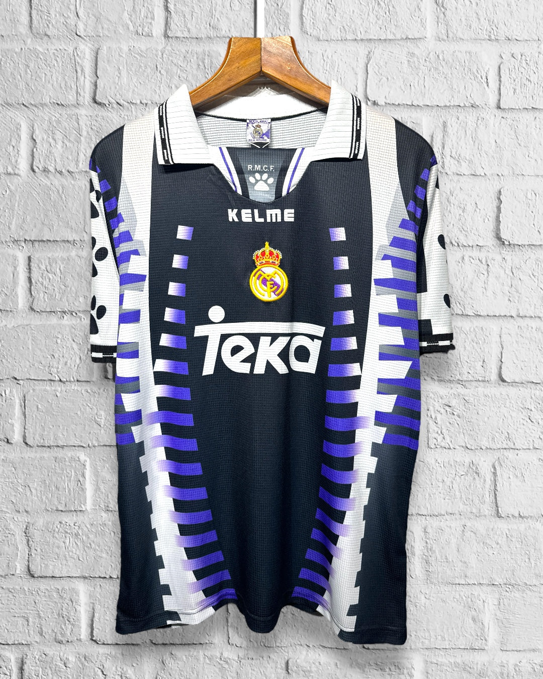 Jersey Retro Real Madrid 1997 1998 Tercero Roberto Carlos