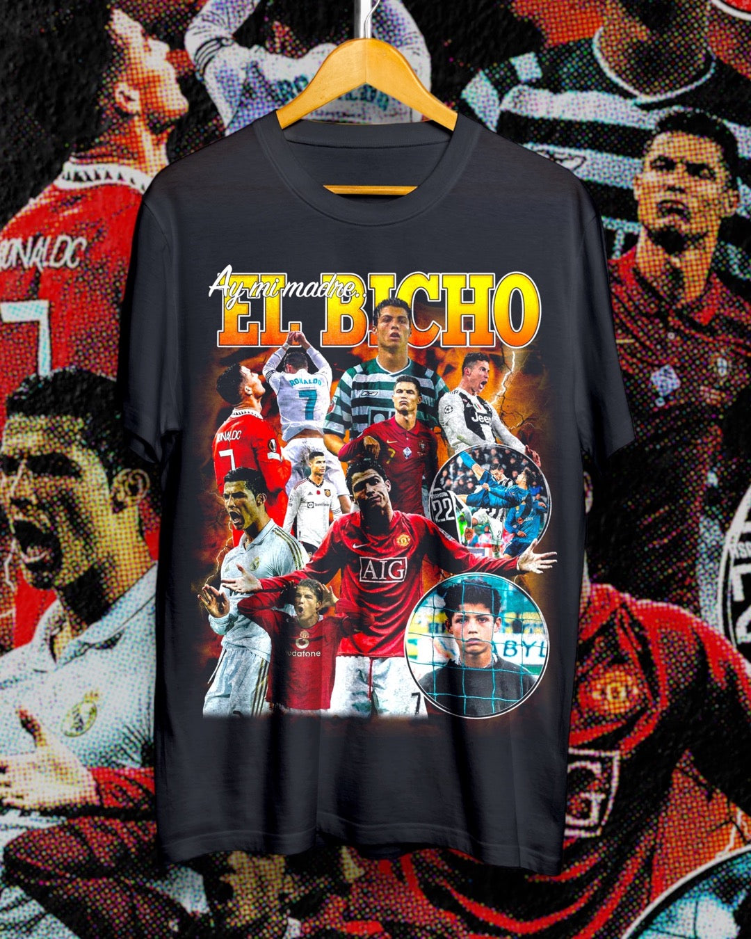 Playera Cristiano Ronaldo CR7 "El Bicho"