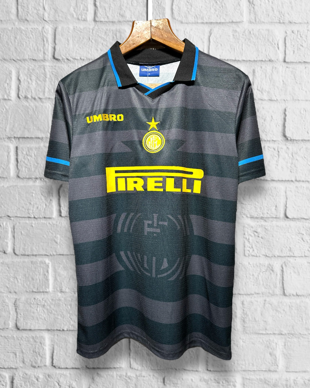 Jersey Retro Inter Milan 1997 1998 Visitante Ronaldo