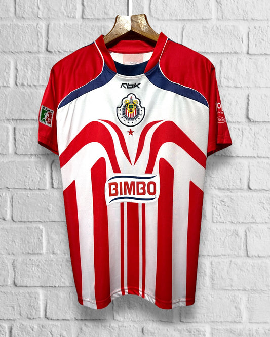 Jersey Retro Chivas Guadalajara 2006 2007 Local Chicharito