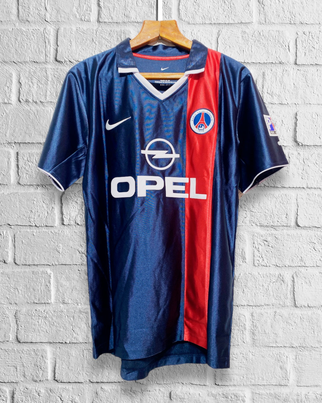 Jersey Retro PSG Paris Saint germain 2001 2002 Local Ronaldinho