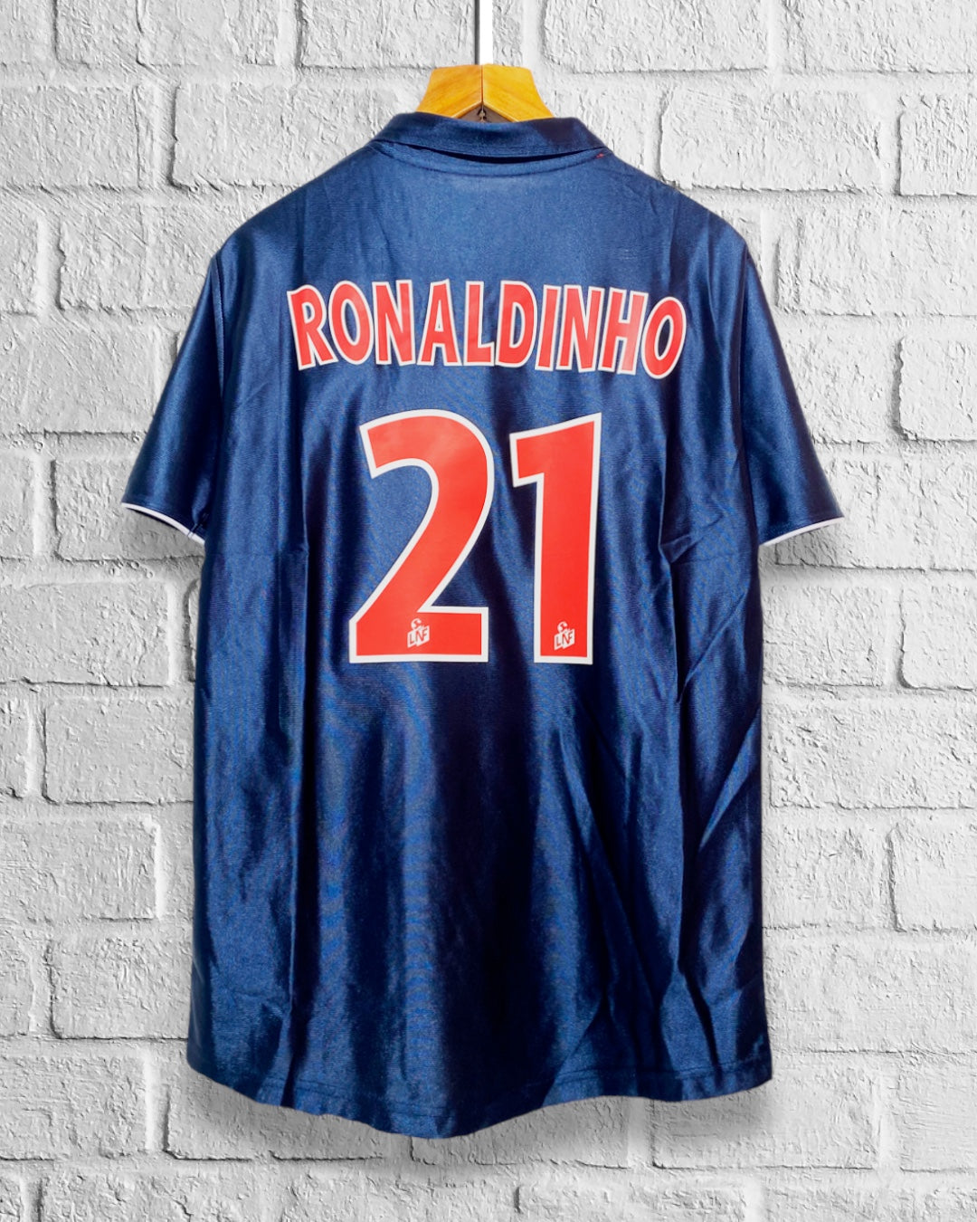 Jersey Retro PSG Paris Saint germain 2001 2002 Local Ronaldinho