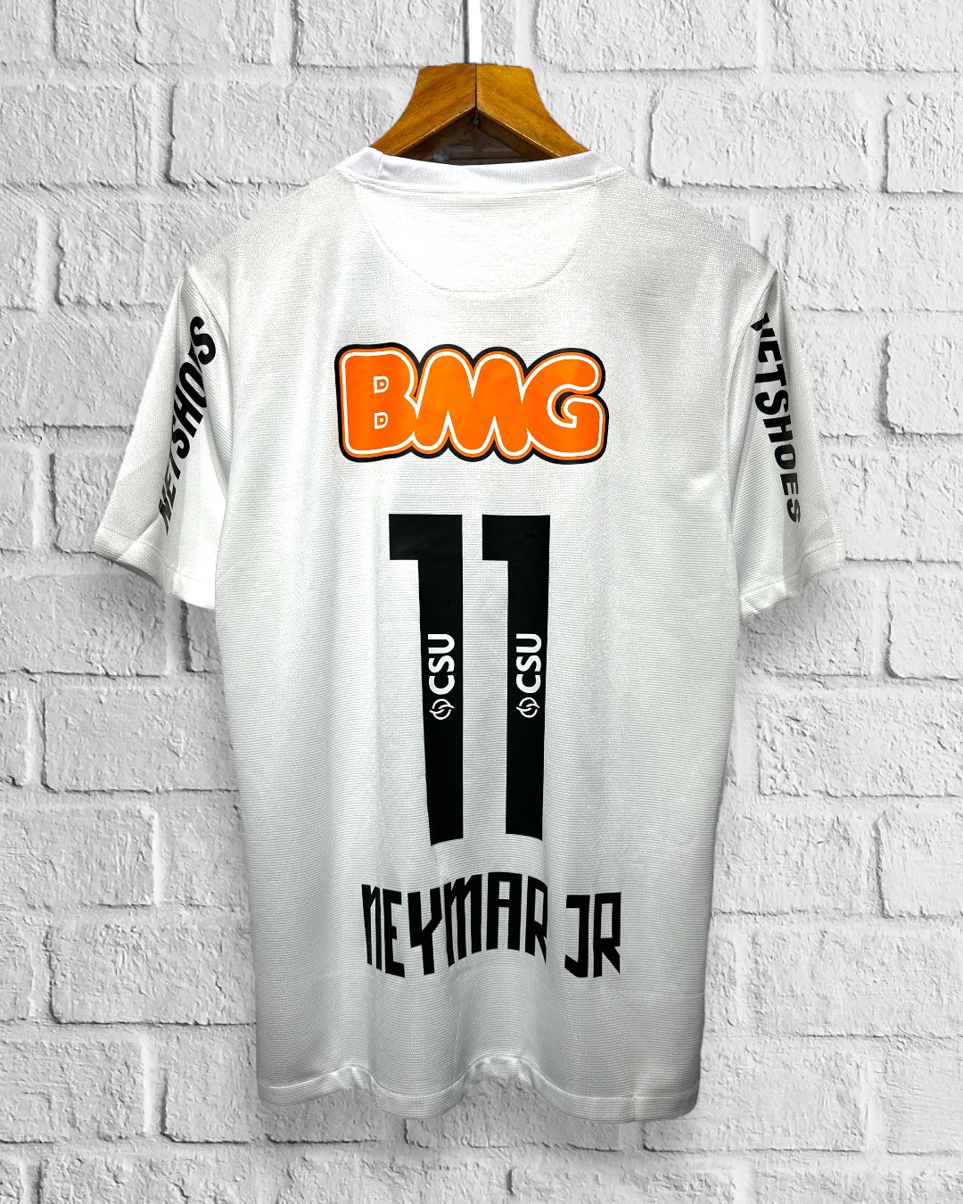 Jersey Retro Santos 2011 2012 Local Neymar Jr dorsal