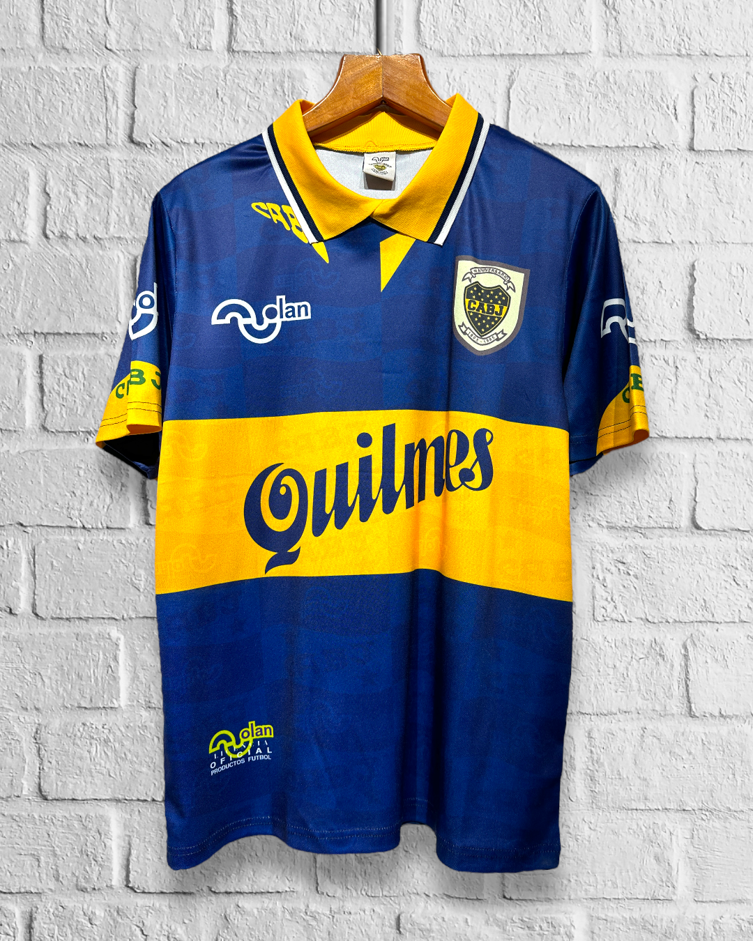 Jersey Retro Boca Juniors 1995 1996 Local Maradona 