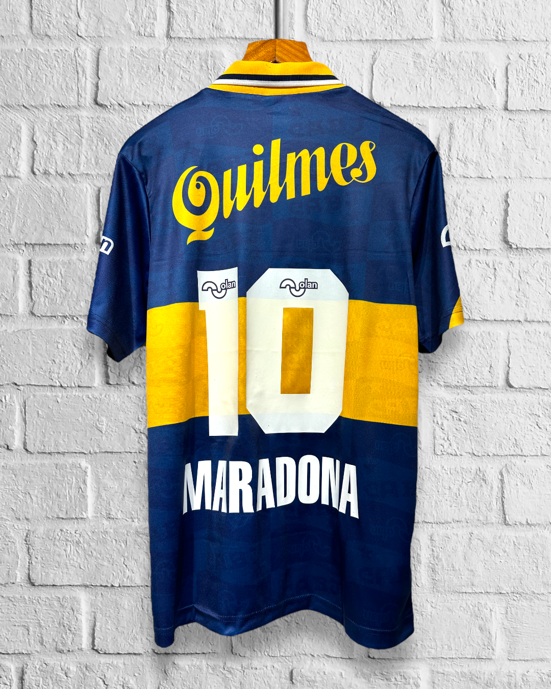Jersey Retro Boca Juniors 1995 1996 Local Maradona dorsal
